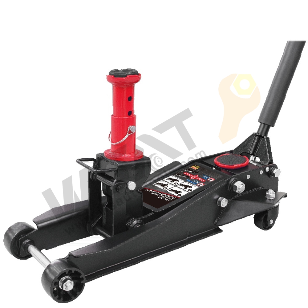 SUV Low-Profile Foldable Floor Jack with Double Pump