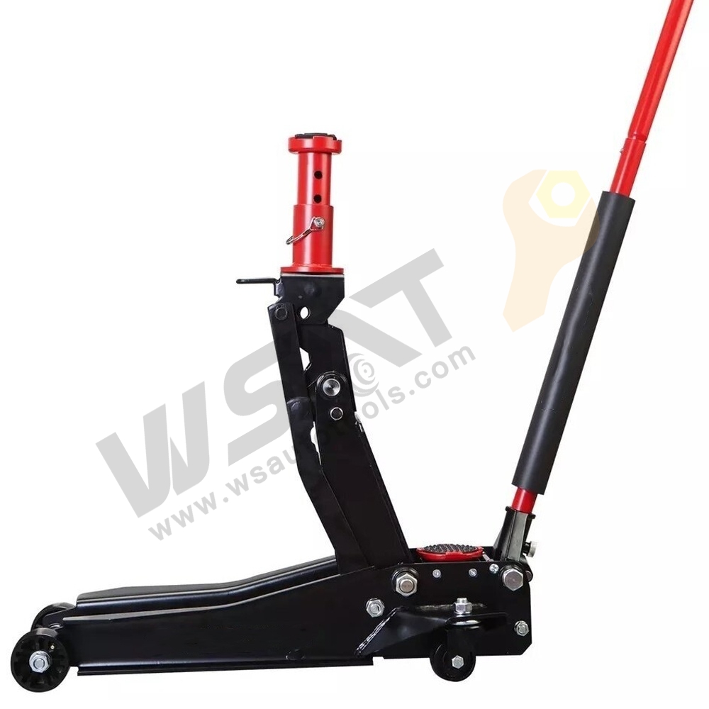 SUV Low-Profile Foldable Floor Jack with Double Pump