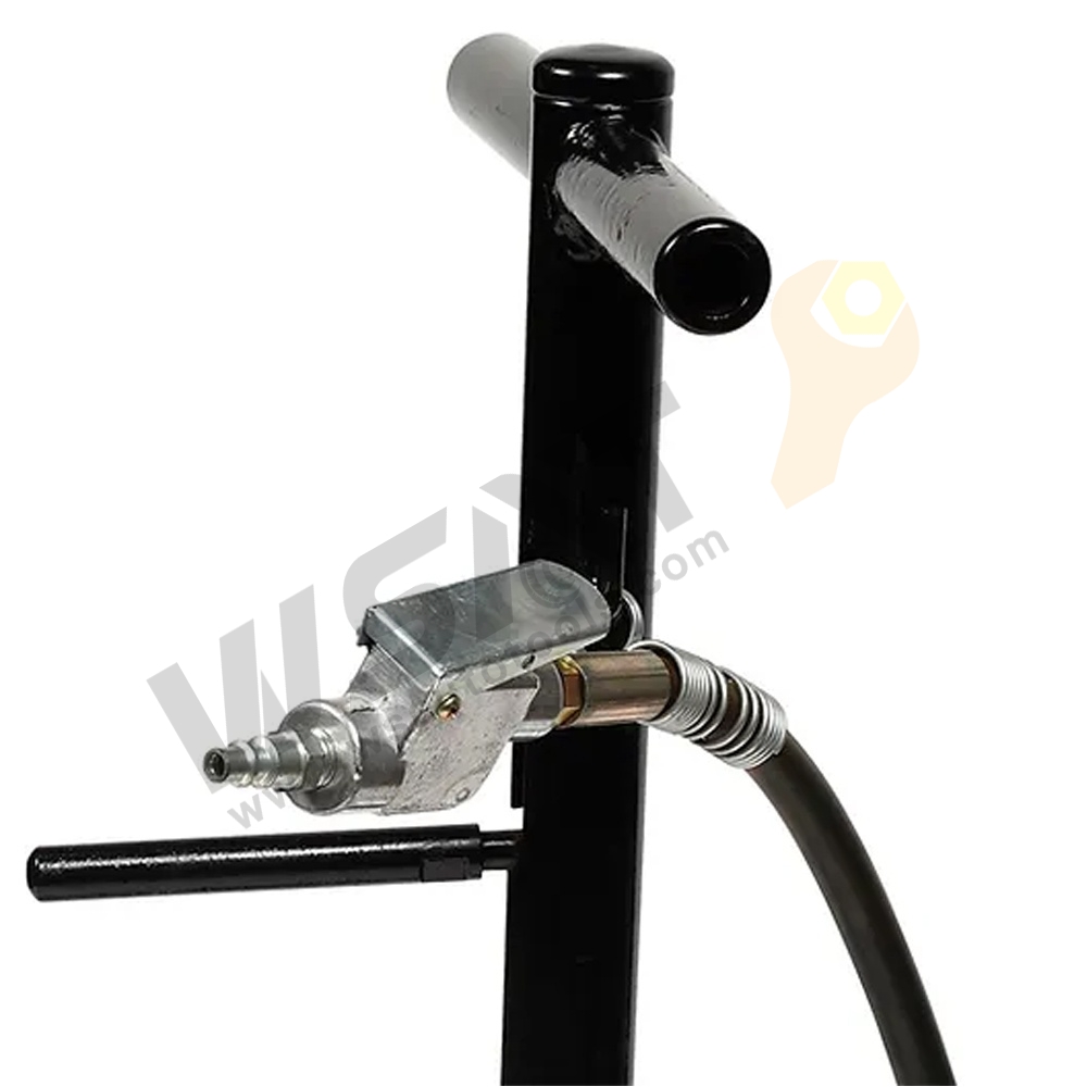 Air/Hydraulic Heavy Duty Long Frame Service Jack with Foot Pedal