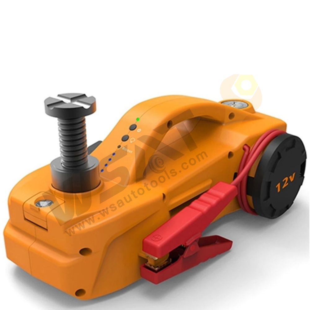 Electric Jack with Jump Starter and Air Compressor for 3T/5T Vehicle