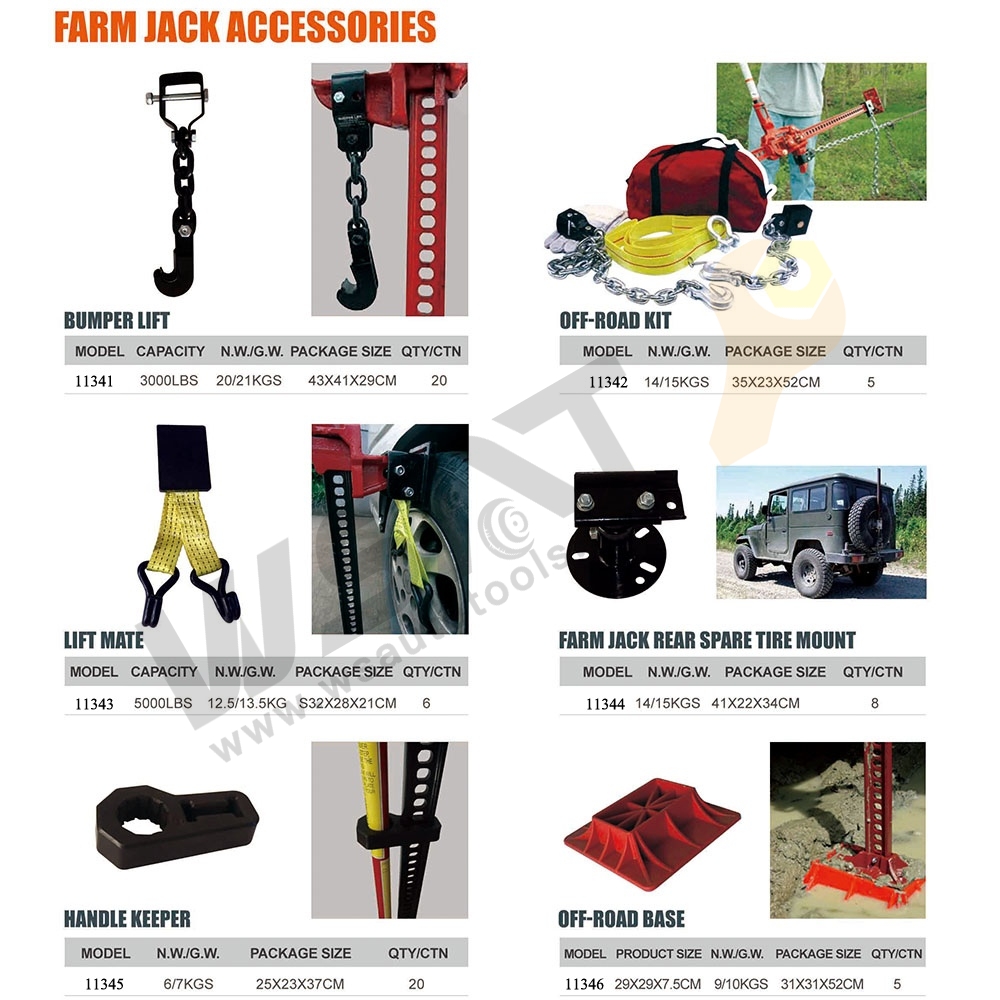 Farm Jack Accessories