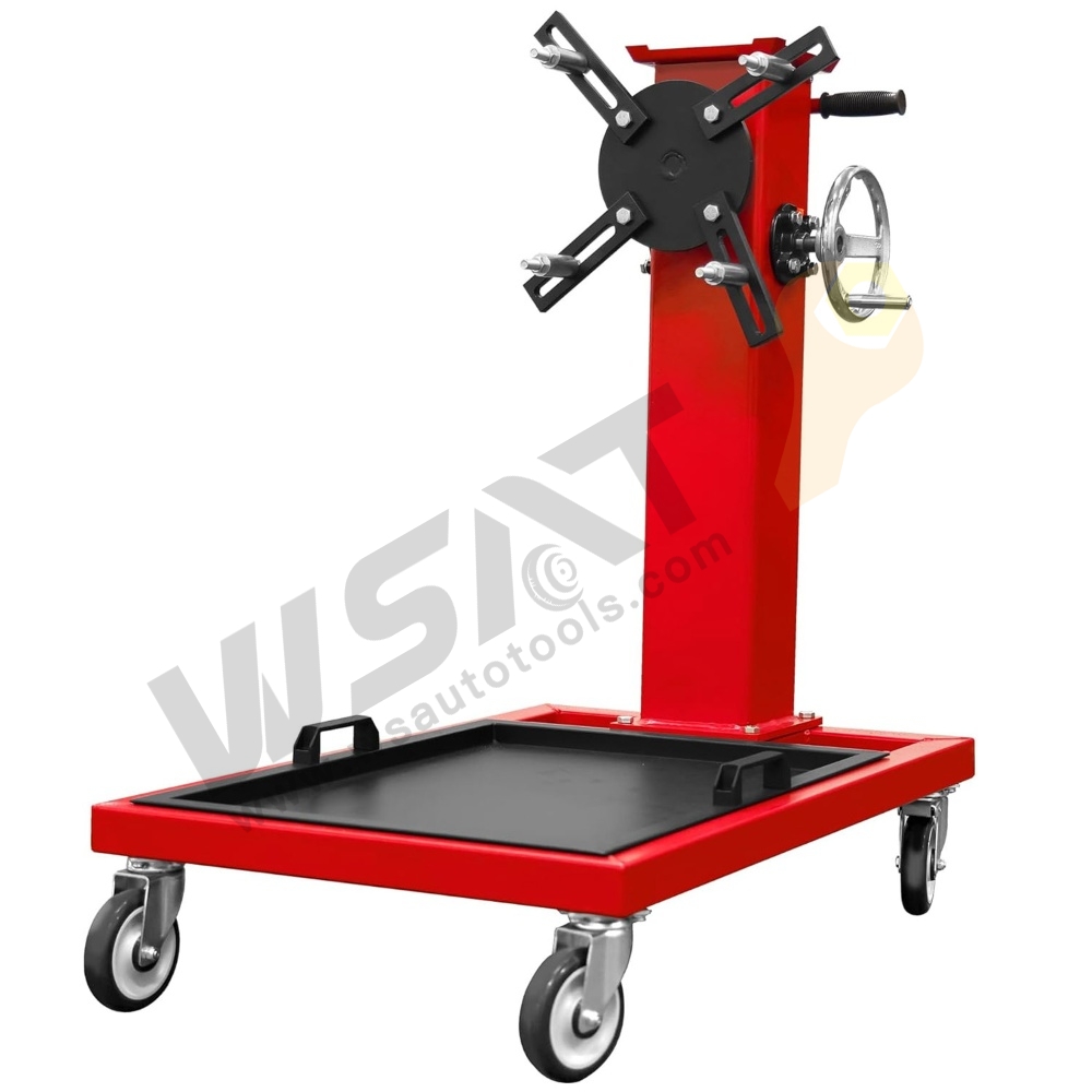 Gear-driven Rotating Engine Stand