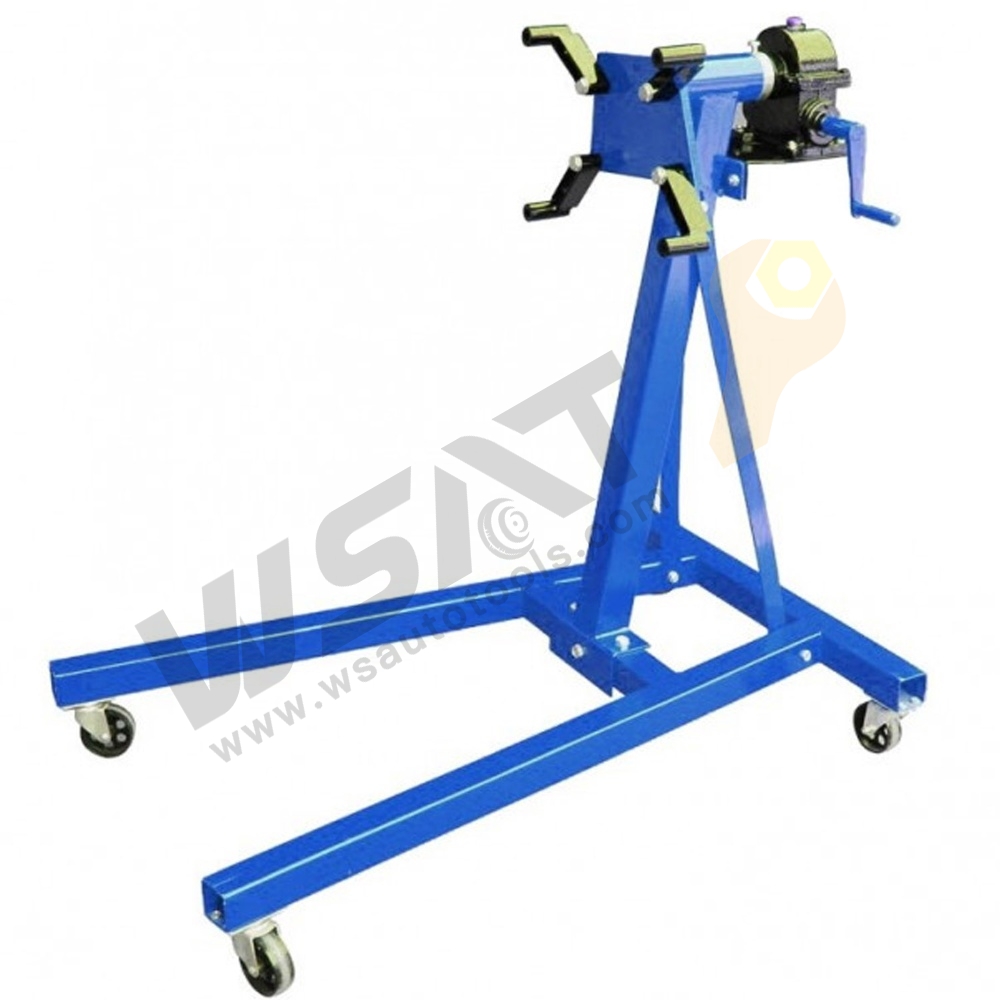 Gear-driven Rotating Engine Stand