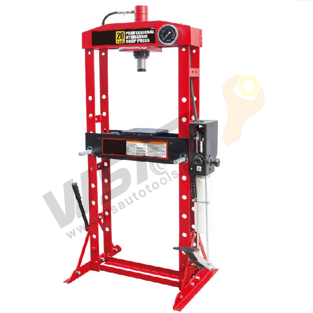 Hydraulic Shop Press with Pedal Pump