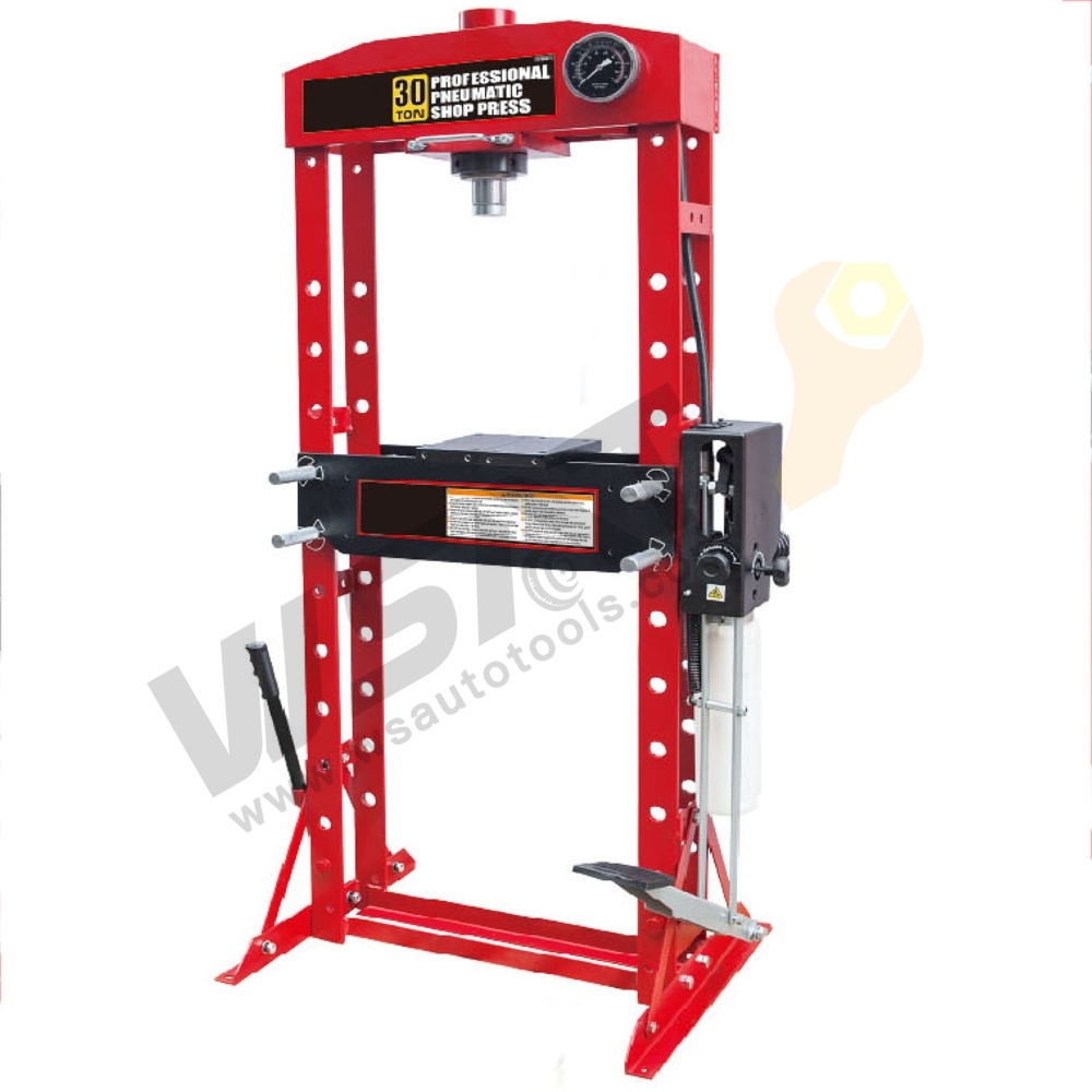Hydraulic Shop Press with Pedal Pump
