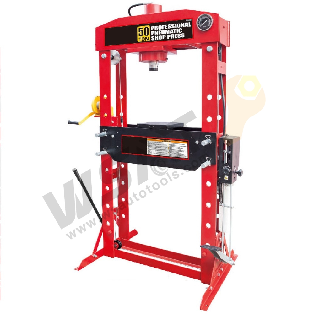 Hydraulic Shop Press with Pedal Pump