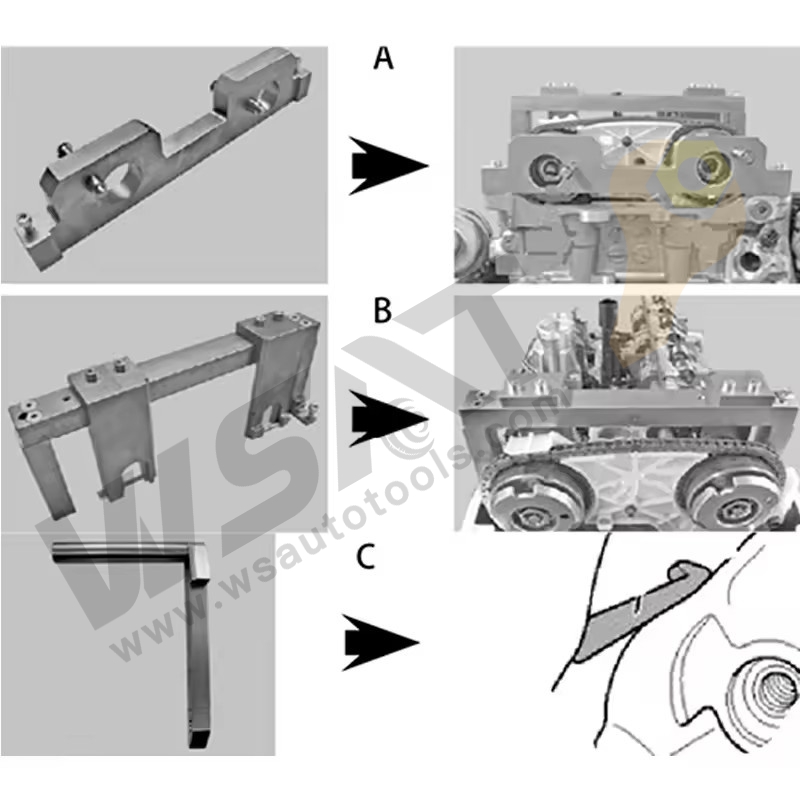 Engine Timing Locking Tool kit For BMW N20 & N26