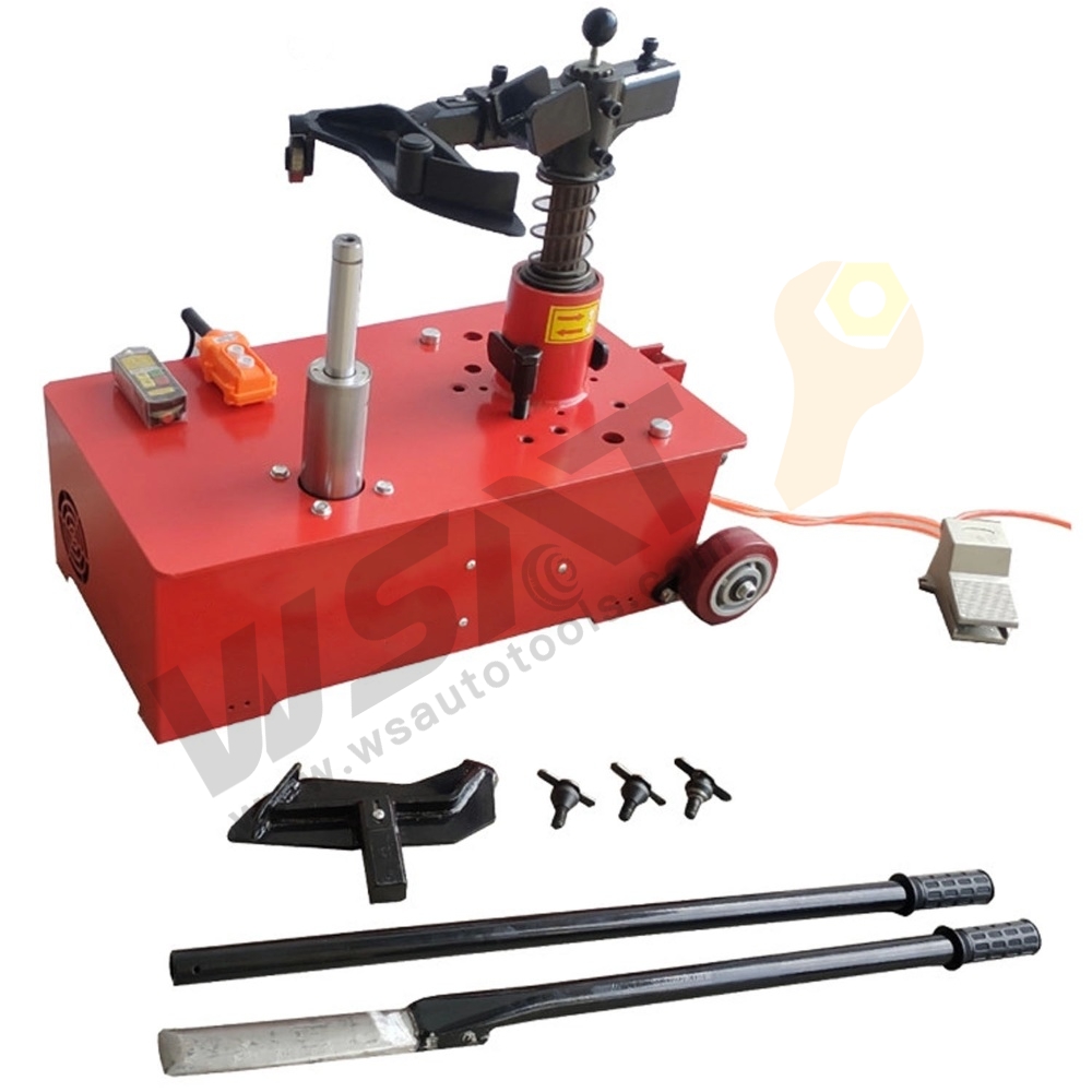 Portable Electric/Pneumatic Truck Tire Changer for Vacuum Tire