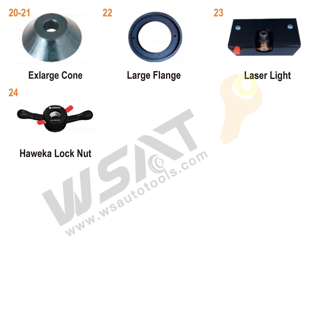 Optional Accessories for Wheel Balancer