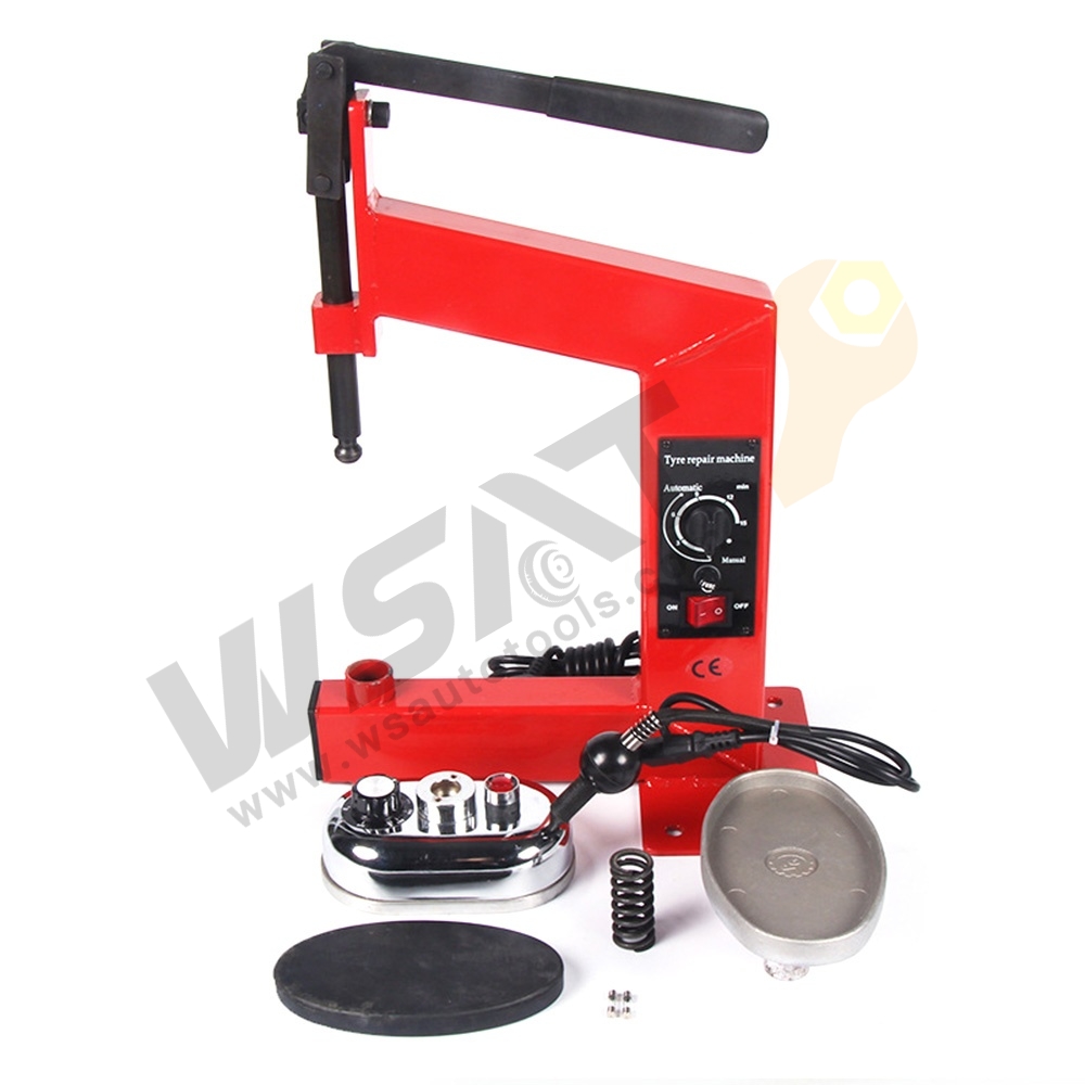 Temperature Adjustable/ Timing Lever Punch Tube Plate Auto Tire Vulcanizer