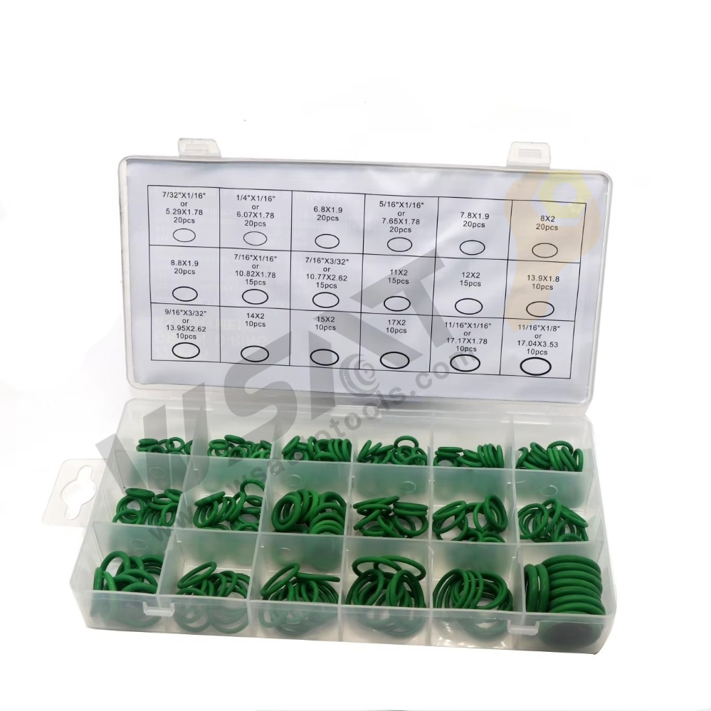 270PC and 420 PC of Green rubber O-ring combination sealing gasket