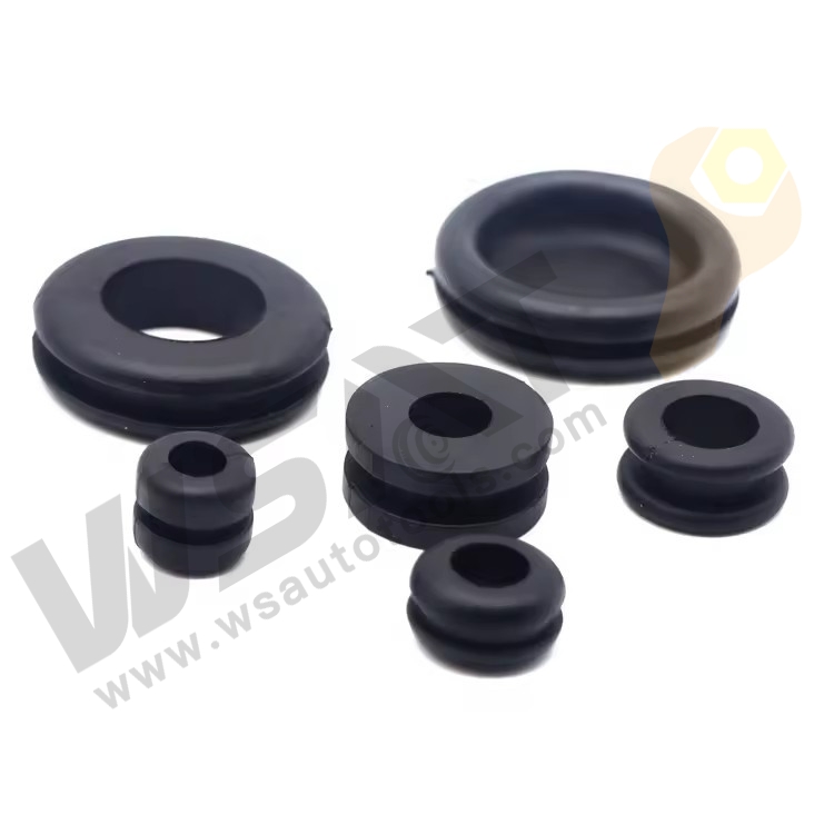 125PC 18 sizes Assortment Durable Rubber Grommets for Cable/ Wire Protection