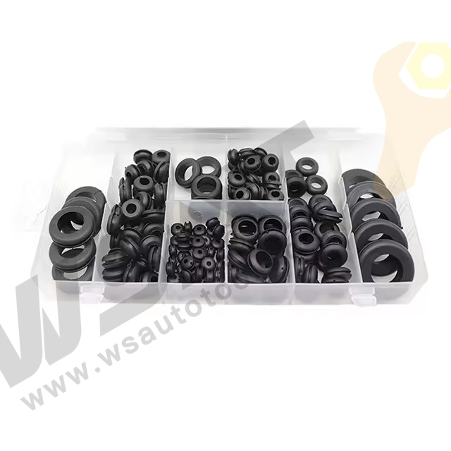 180PC 8 sizes Car Fuse Accessories Grommet Gasket Rubber Grommet