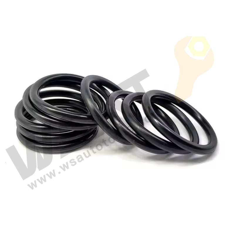 225PC Black NBR Insulation Gasket Washer Seals Black Rubber O Ring Set