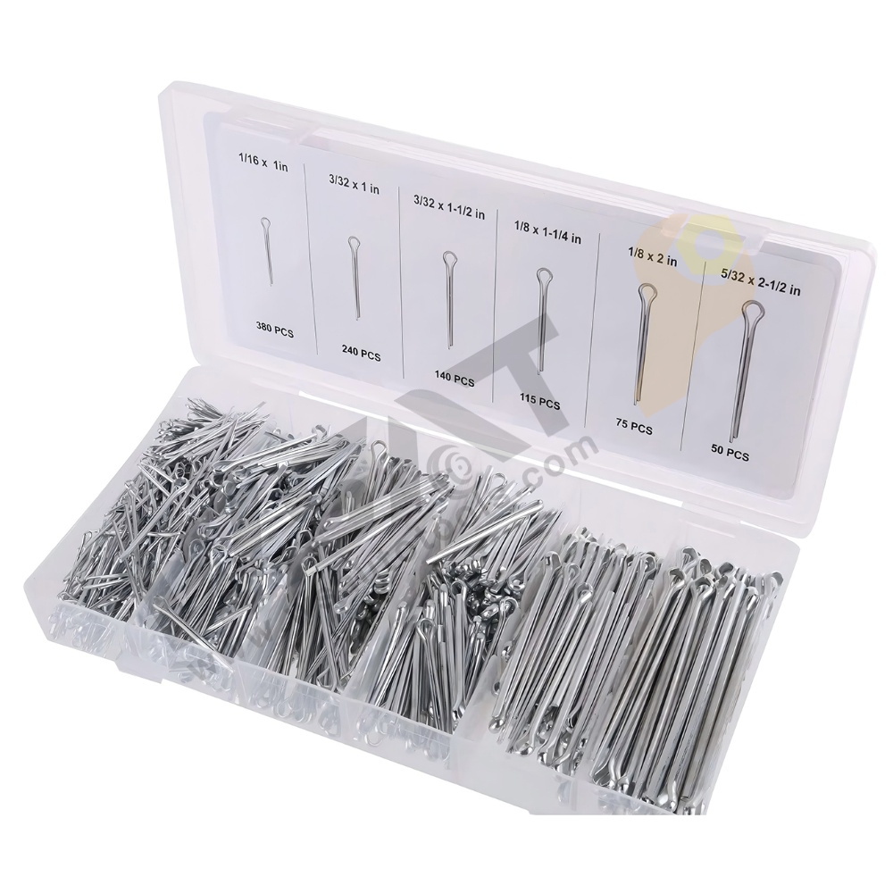 144PC/555PC/1000PC  Cotter Pin Assortment