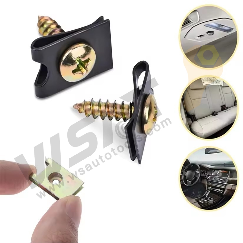 170PC U-Clips & Screw Assortment Kit