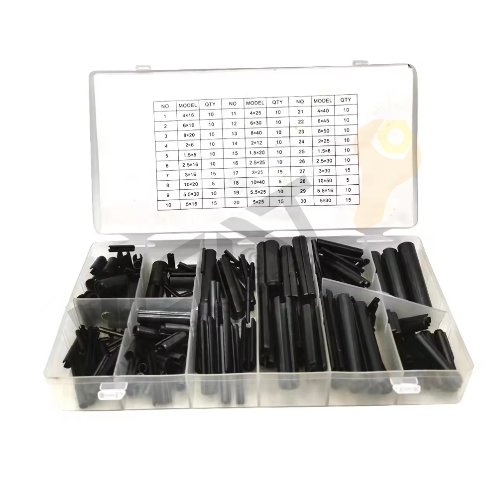 315PC Metric Roll Assortment Kit Expansion Dowel Tension Roll Pin Set