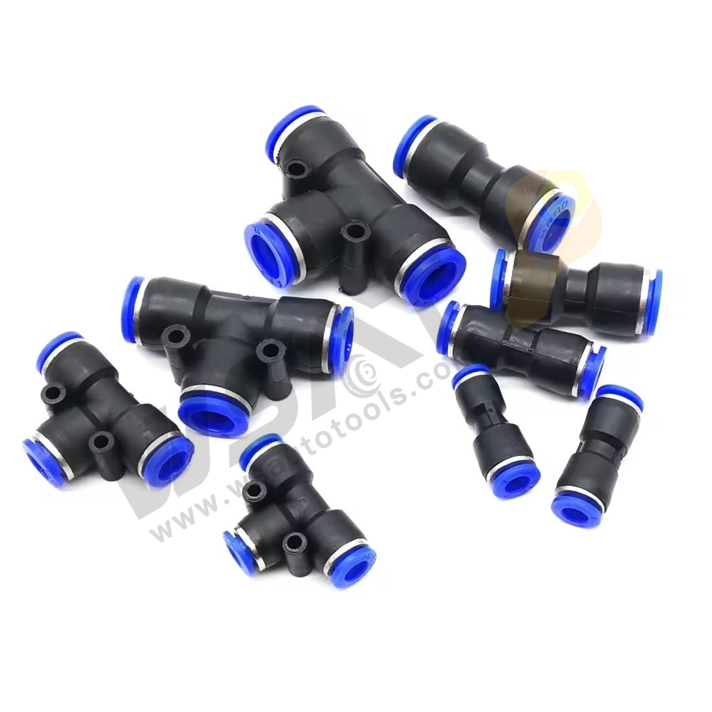 24PC Plastic Pneumatic Quick Connector Kit