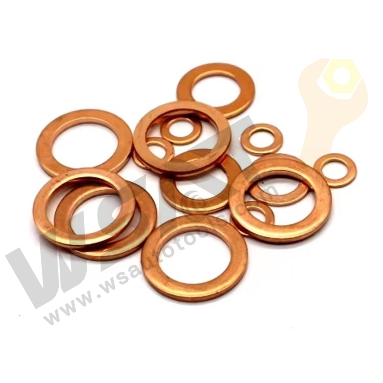 110PC/150PC/400PC/568PC Multi Size Metric Copper Washer Assortment