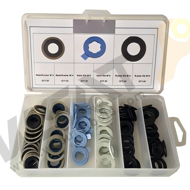 120PC Sellected M12 & M14 Oil Drain Plug Gasket