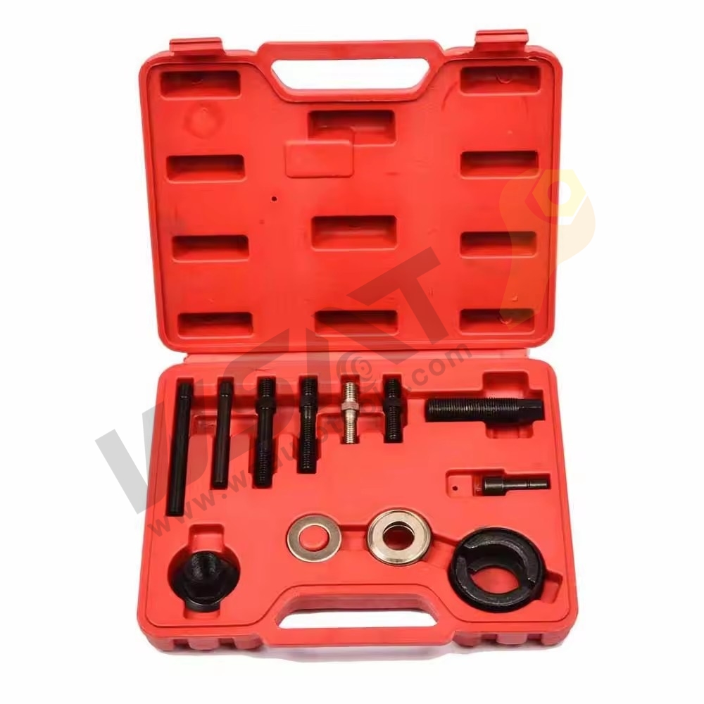 12pcs Automotive Pulley Puller Remover Installer Power Steering Pump Alternator