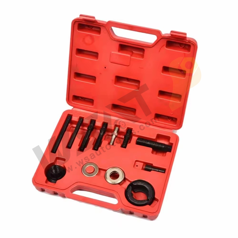 12pcs Automotive Pulley Puller Remover Installer Power Steering Pump Alternator