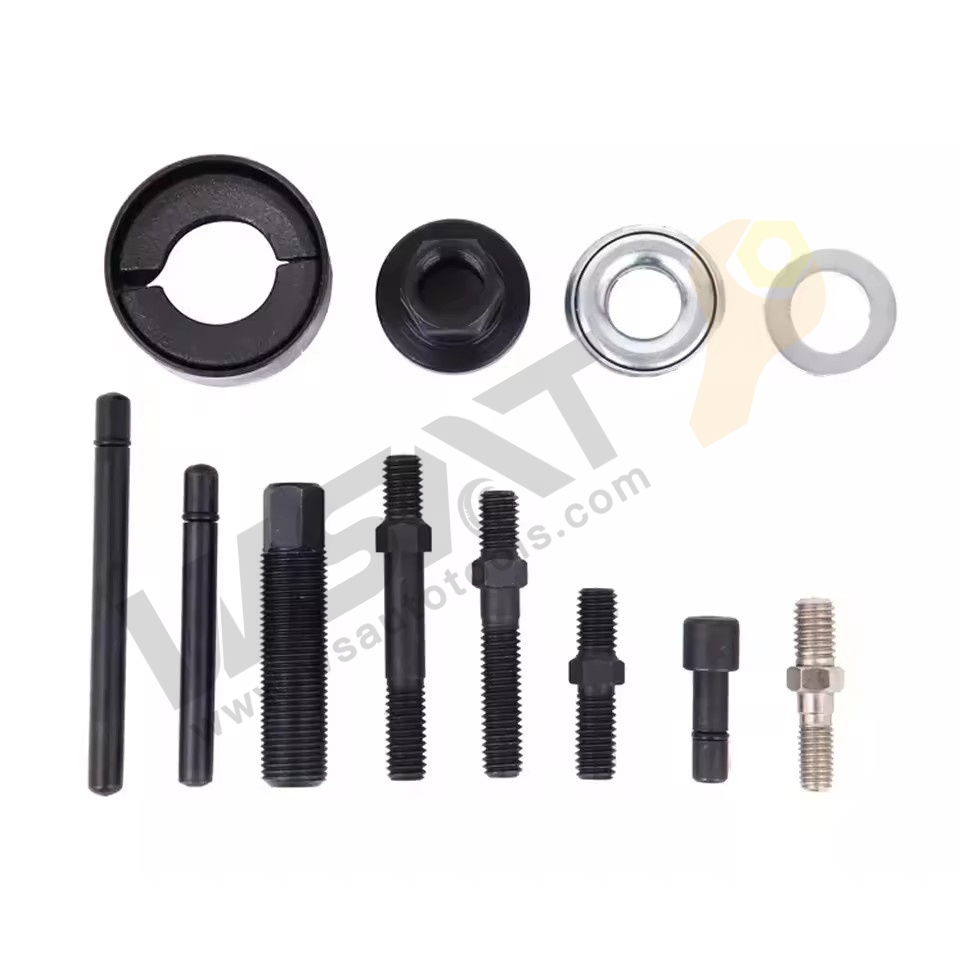12pcs Automotive Pulley Puller Remover Installer Power Steering Pump Alternator