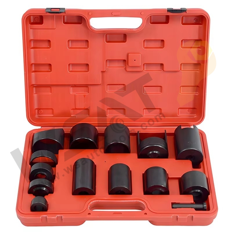 14pcs Master Ball Joint Service Adapter Set Compatible for Ball Joint Replacement and Repair