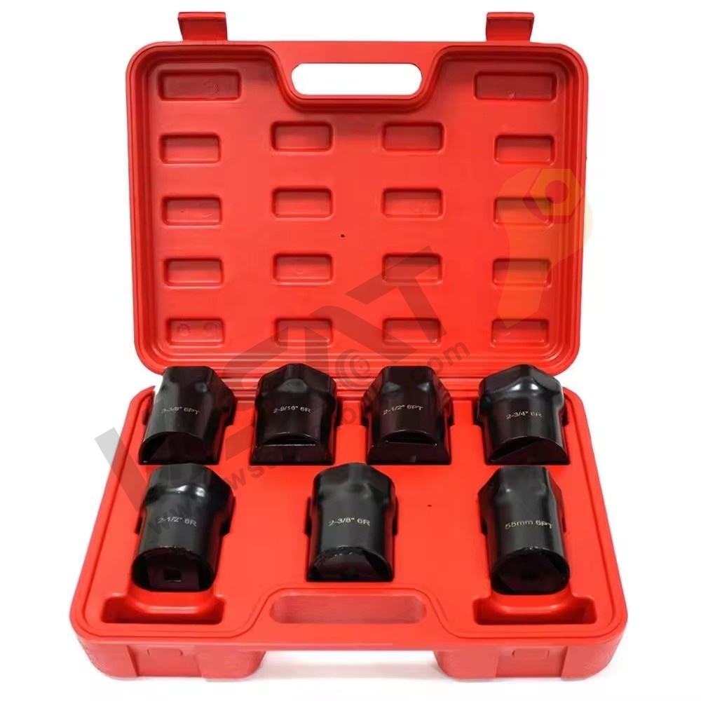 7PC 1/2" Drive Wheel Bearing Socket Set