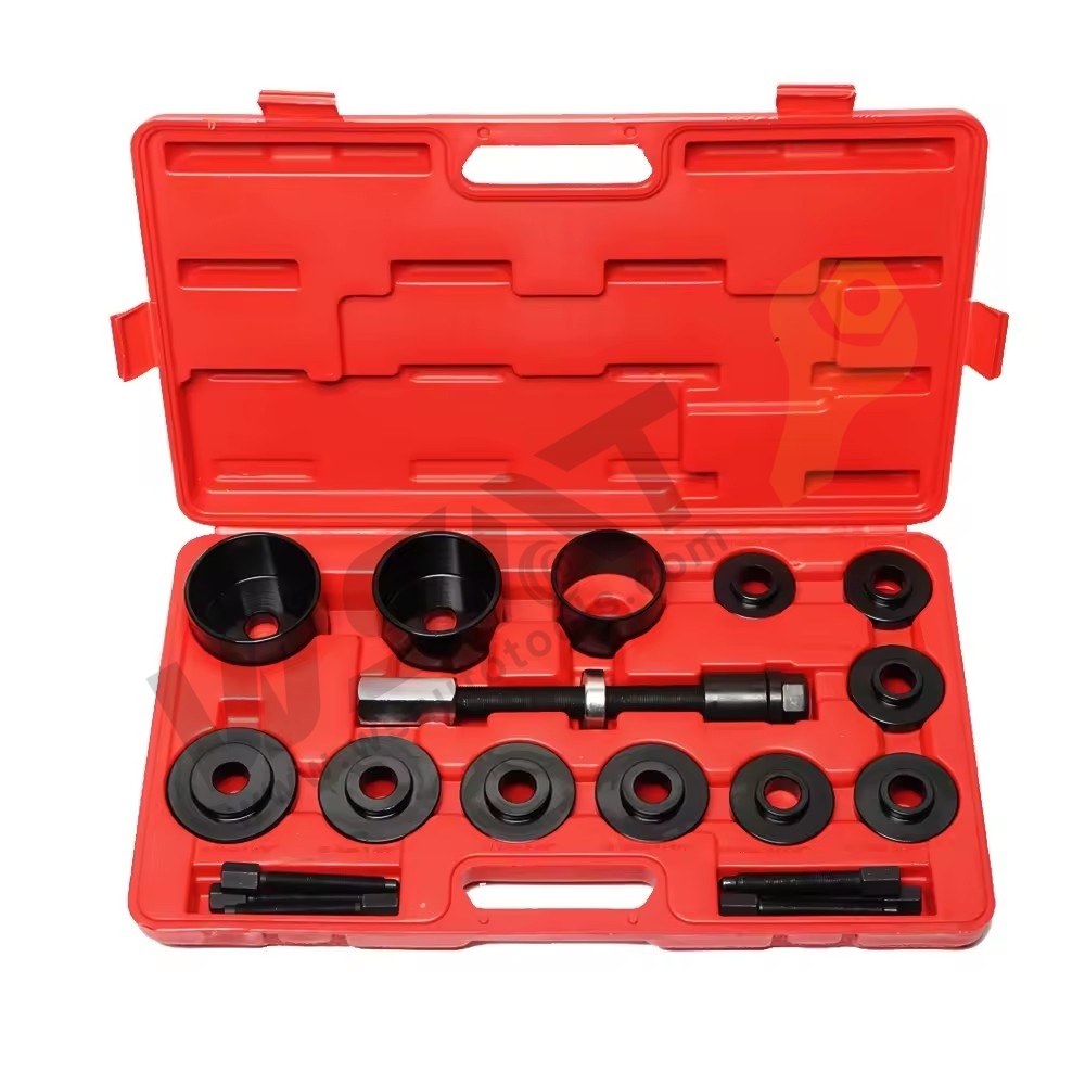 19PC Master Front Wheel Drive Bearing Puller Removal Tools Set