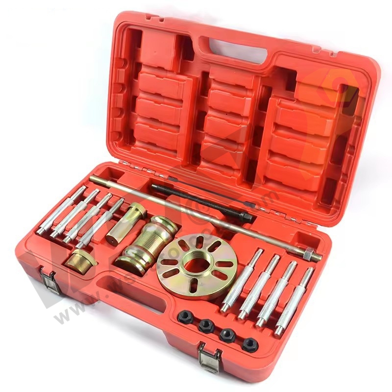 18 PC Heavy Duty Wheel Hub Puller Brake Drums Drive Shaft Removal Tool Set