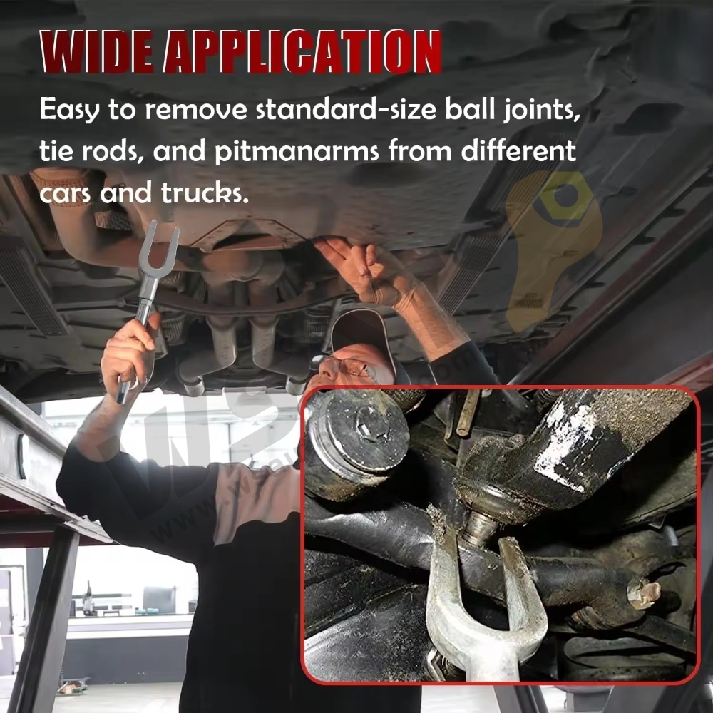 5pcs Pickle Fork Ball Joint Separator Set Tie Rod/Ball Joint Separator Kit for Separating Ball Joints Tie Rods Pitman Arms