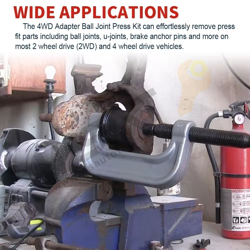 4-in-1 Ball Joint U Joint C Frame Press Service Tool set