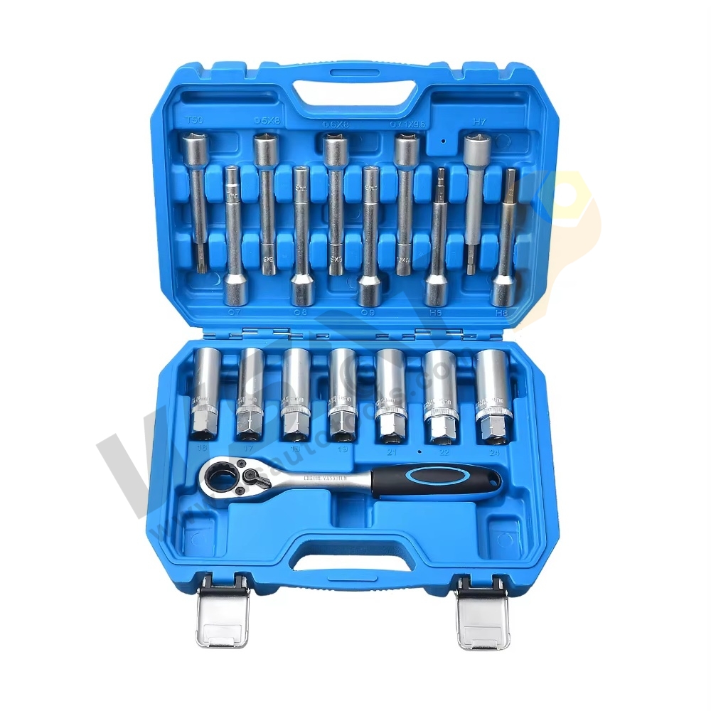 18pcs 1/2 Drive Shock Absorber Remover Installer Tool Kit