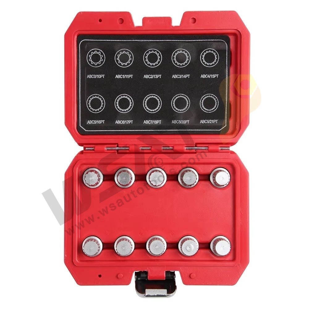 10PCS Wheel lock Screw Socket Set -VW