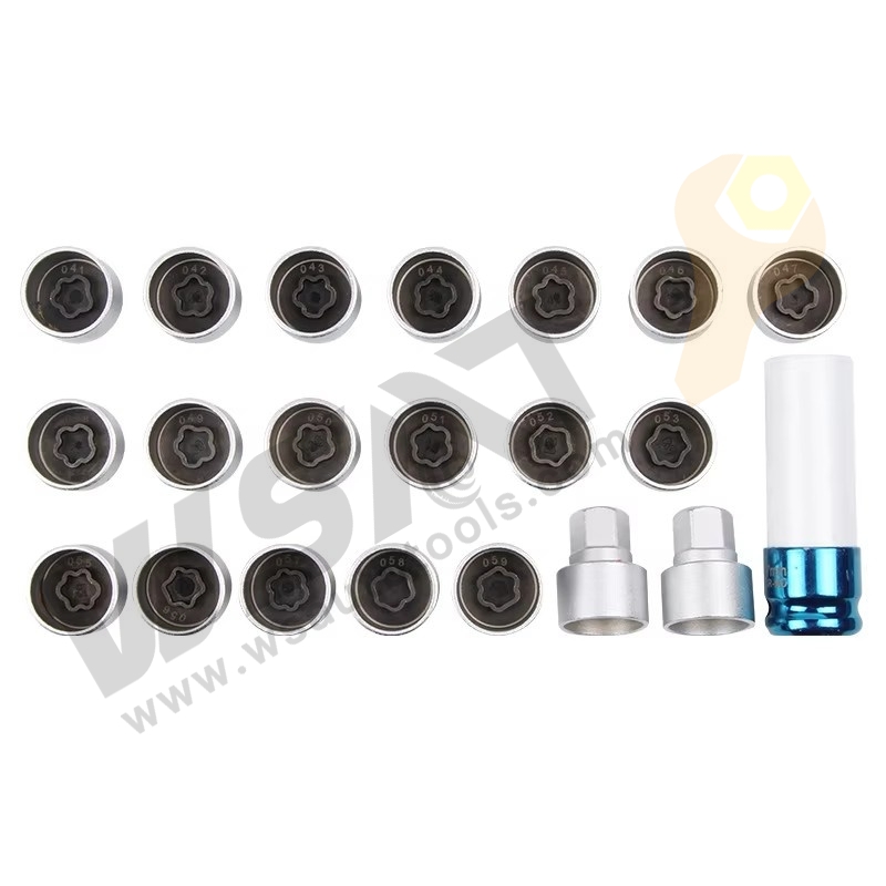 21PCS Locking Wheel Nut Stud Remover Tool Kit-BMW/AUDI/VAG