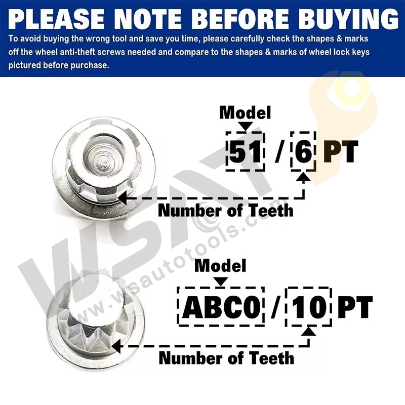 23PCS Wheel Lock Lug Nut Remover Kit Automotive Wheel Anti-Theft Screw Removal Key Socket Set with Adapter Compatible with VW