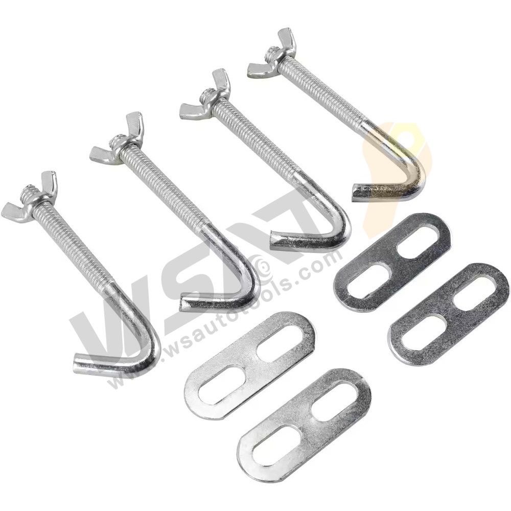 2pcs Heavy Duty 300mm Drop Forged Strut Spring Compressor with 2 Steel Jaw Claws