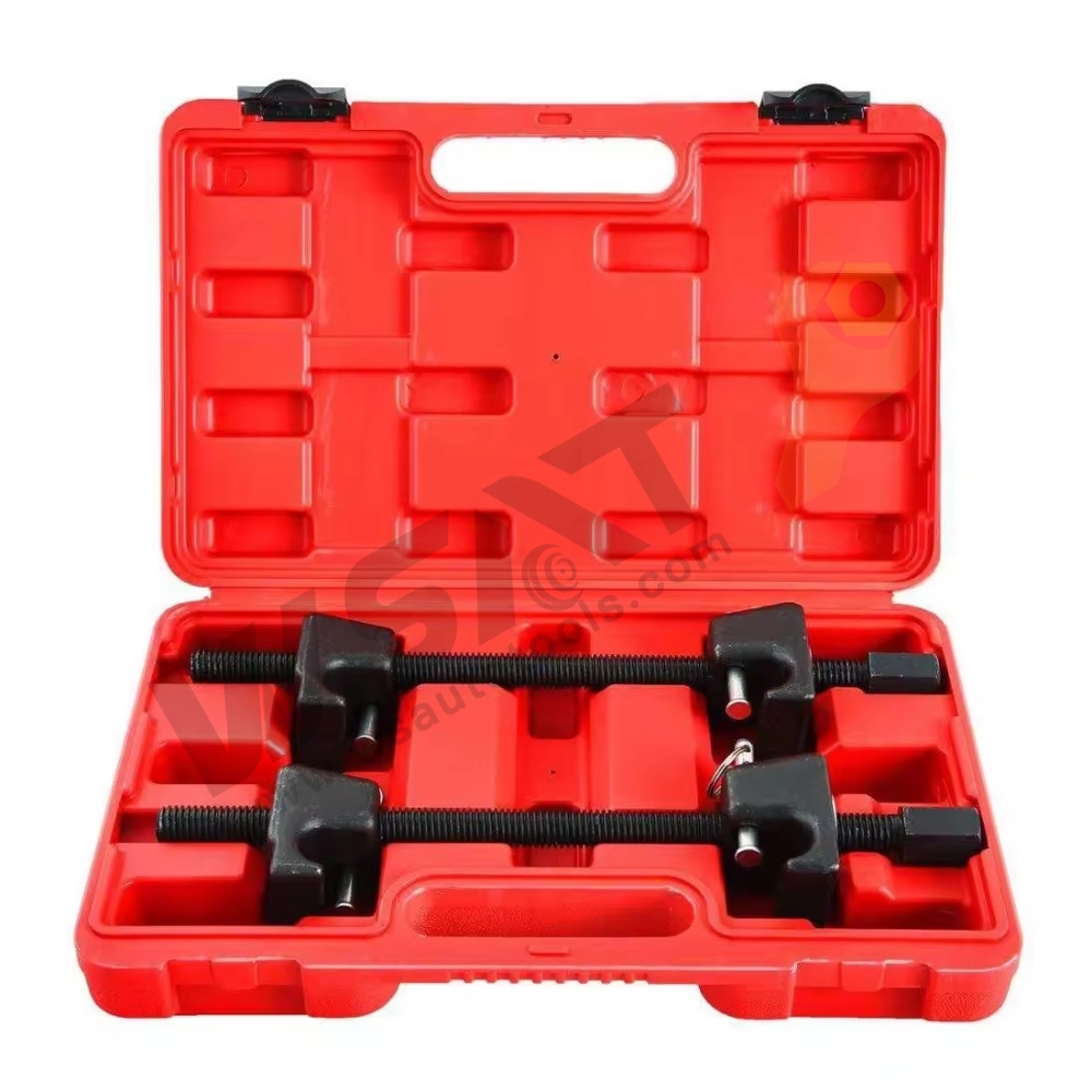2pcs Car Coil Spring Compressor Tool Strut Spring Compression Tool Kit