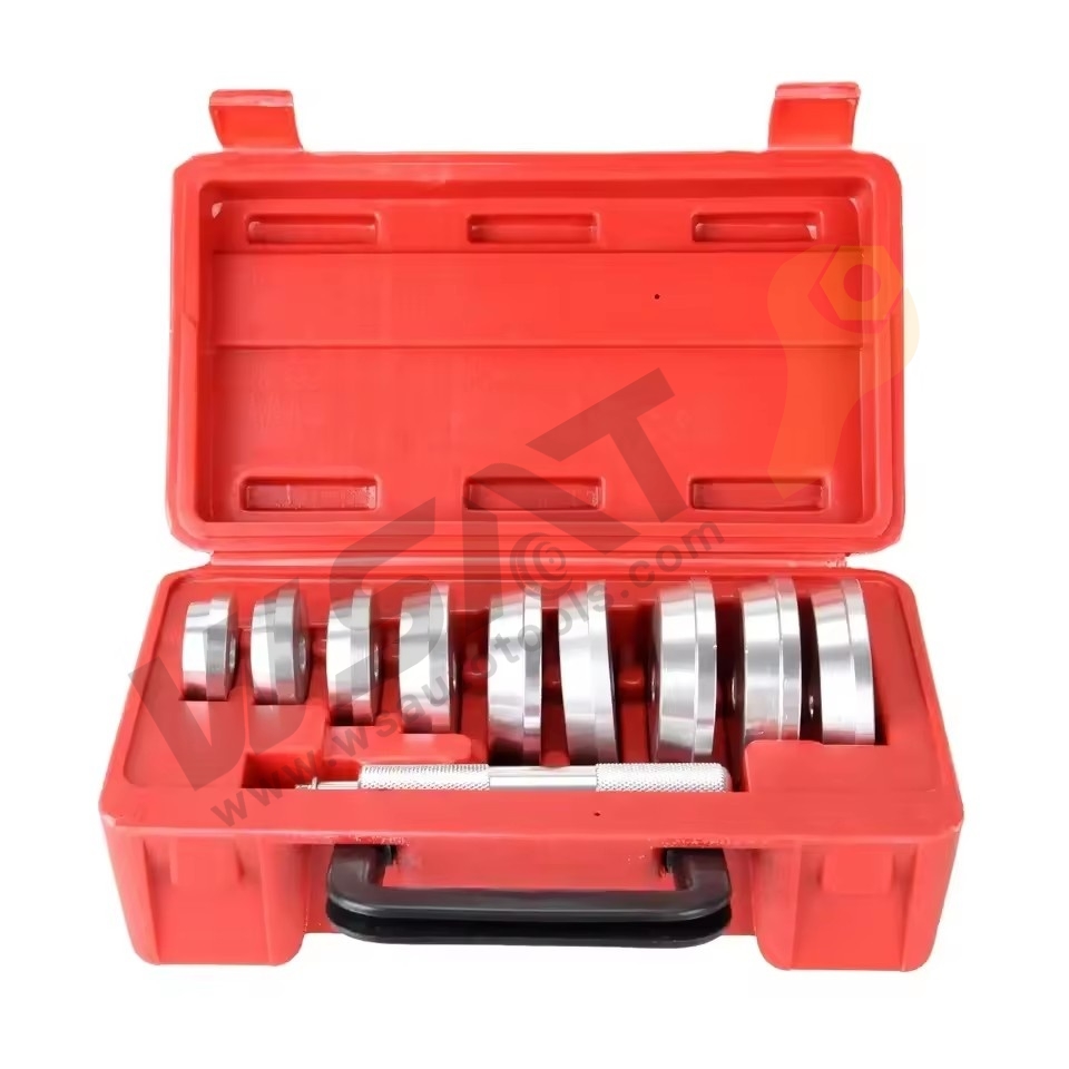 10pcs Aluminium Bearing Race and seal Driver set