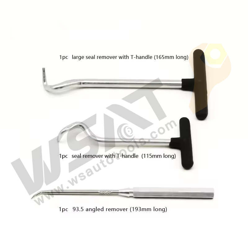 3pcs O-Ring & Oil Seal Puller Set Vehicle Tools Seal Puller