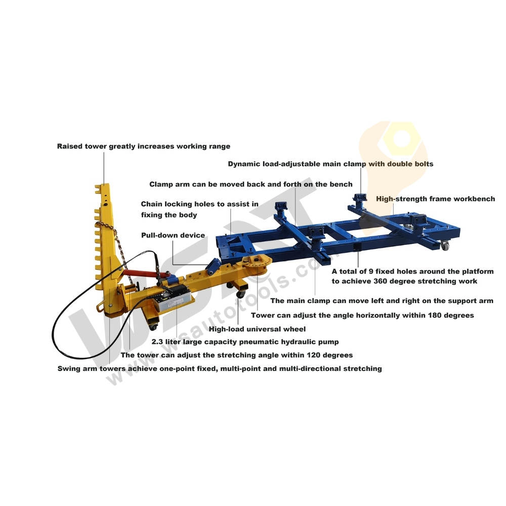 Mini Car Collision Repair Bench