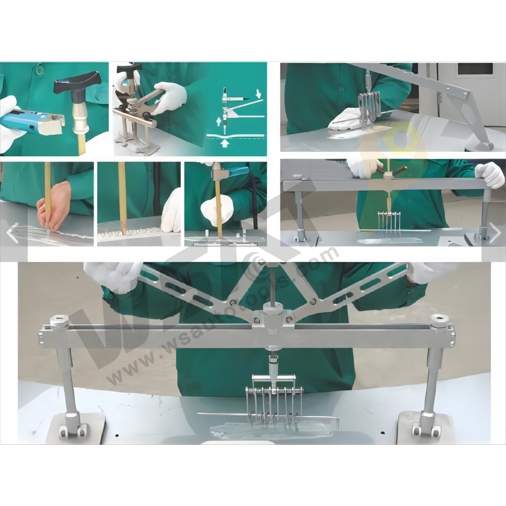 Car body repair(Aluminum Dent Pulling)