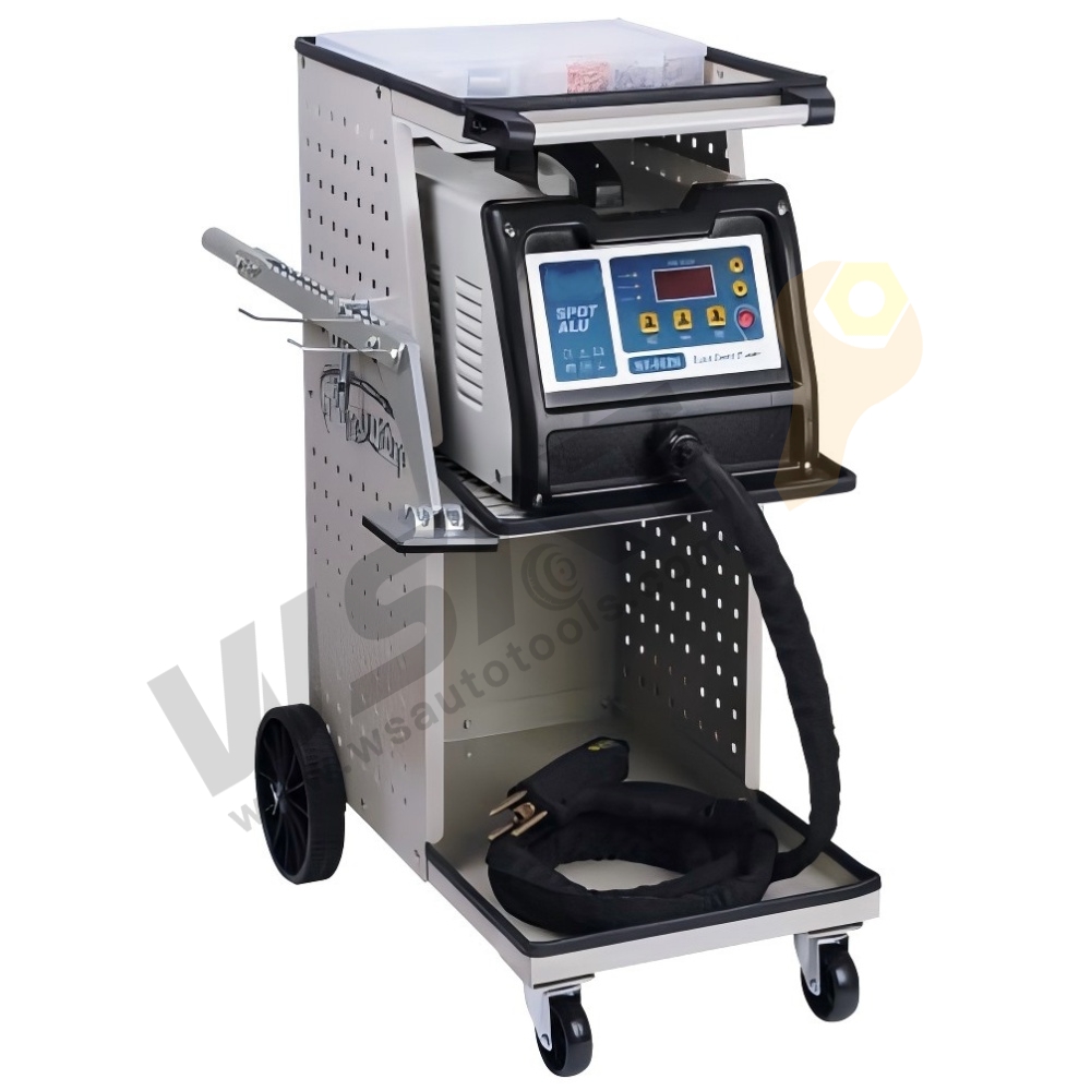 Car body repair(Aluminum Dent pulling)