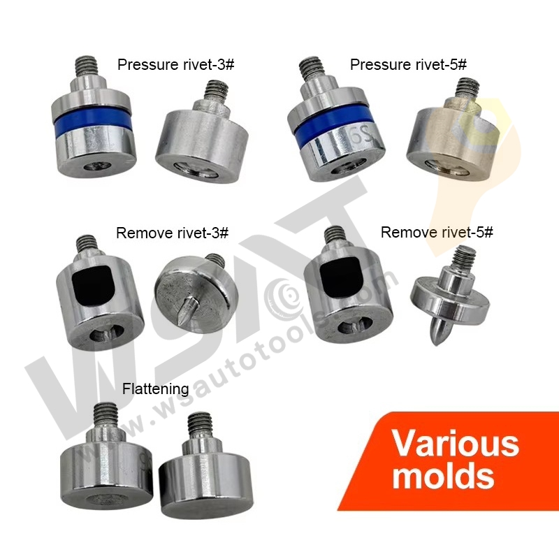 Electric Self-Piercing SPR Rivet Gun Riveting Machine Clinching Machine for Aluminum Body