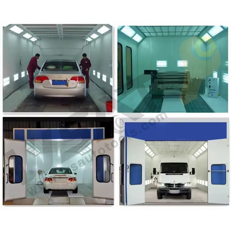 Auto Spray Booth Paint Room with Infrared Heating System