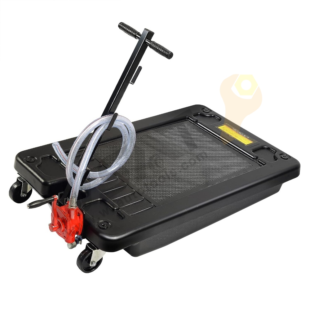 Low-Profile Oil Draining Tray