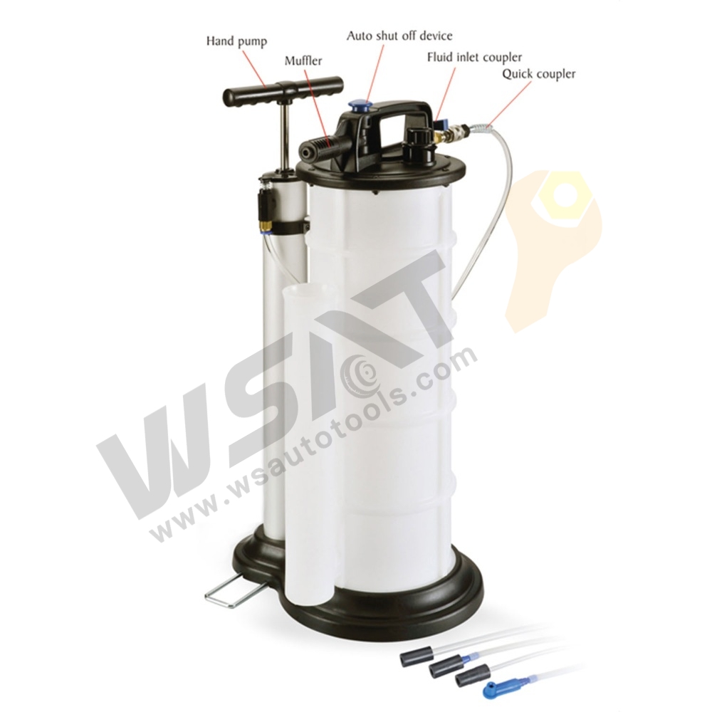 Manual/Pneumatic Fluid Extractor 9 Liter