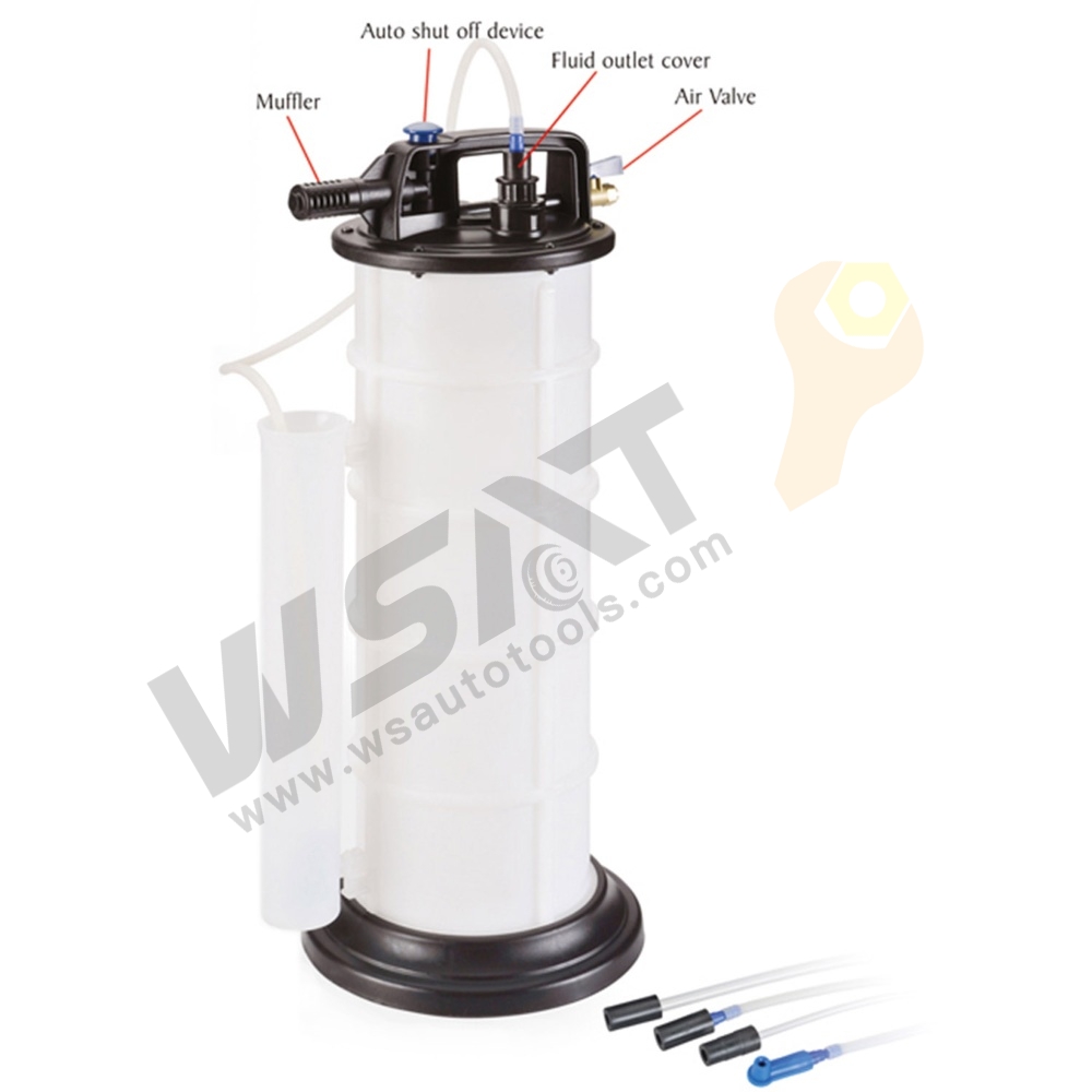 Manual/Pneumatic Fluid Extractor 9 Liter