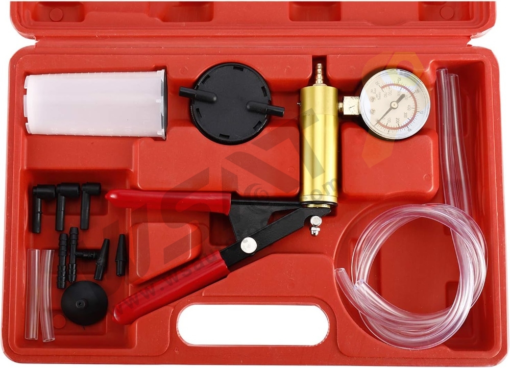 Vacuum Tester and Brake Bleeding Kit